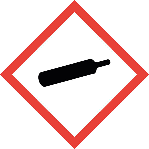 Gas under tryck GHS04