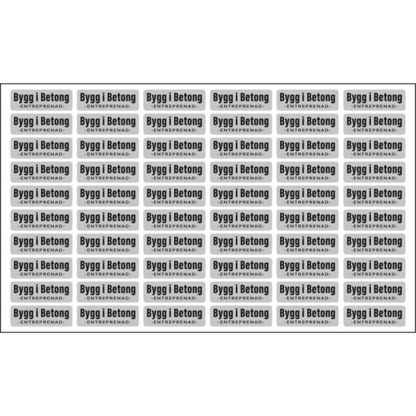 Dekaler på ark Safetyfolie Dekaler på ark 200x120mm 3M Safetyfolie